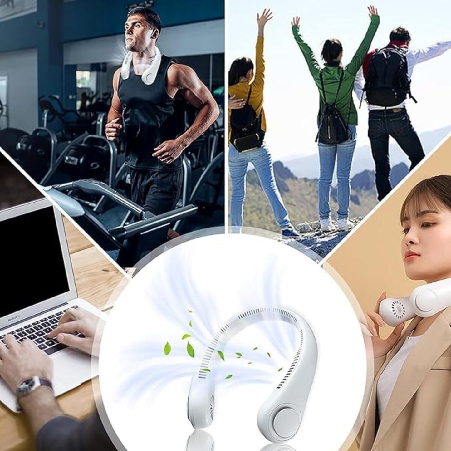 ᵁᵀNeckfan Ultra – 360° Hands-Free Cooling