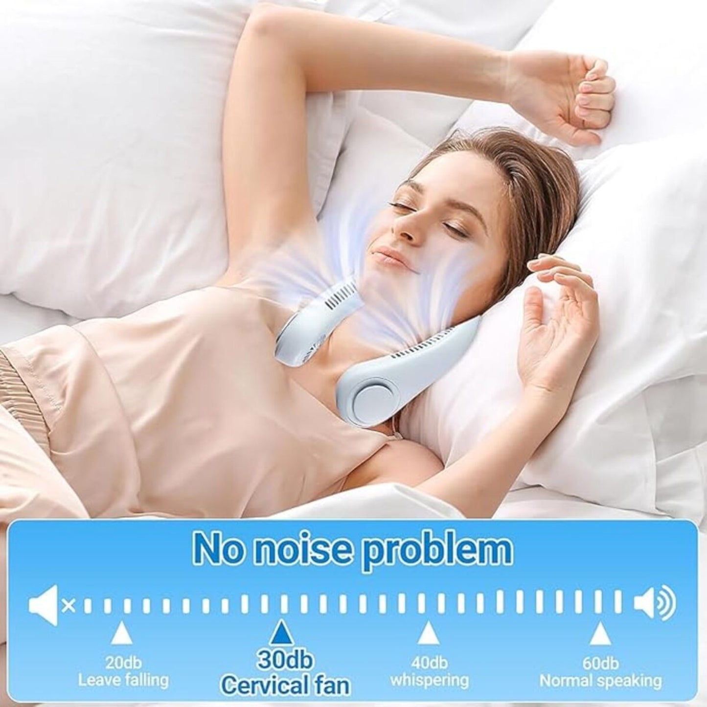 ᵁᵀNeckfan Ultra – 360° Hands-Free Cooling