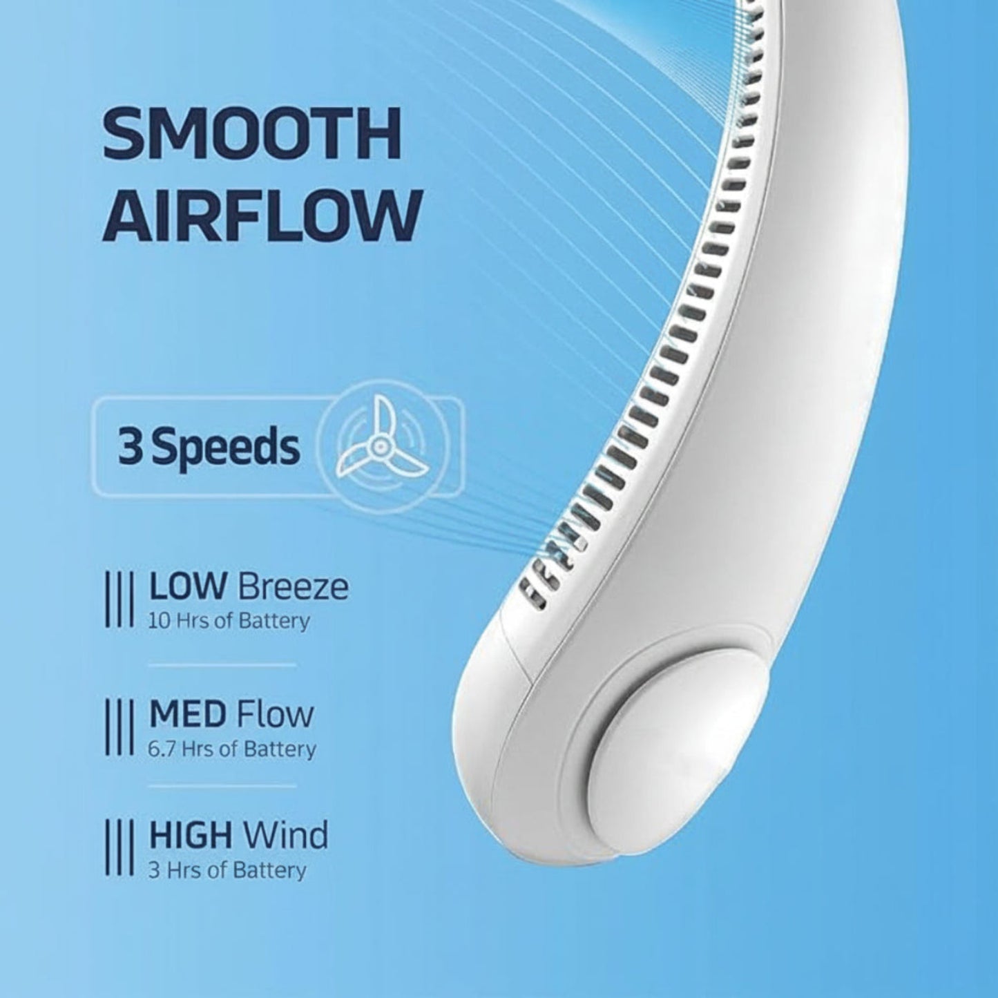 ᵁᵀNeckfan Ultra – 360° Hands-Free Cooling